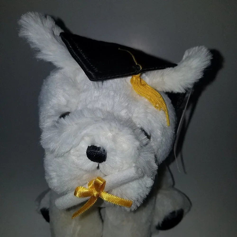 Aurora Jacques Little Lilly's Max Graduation Bulldog Puppy Dog Plush Gift w/TAG